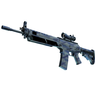 StatTrak™ SG 553 | Wave Spray (Minimal Wear)