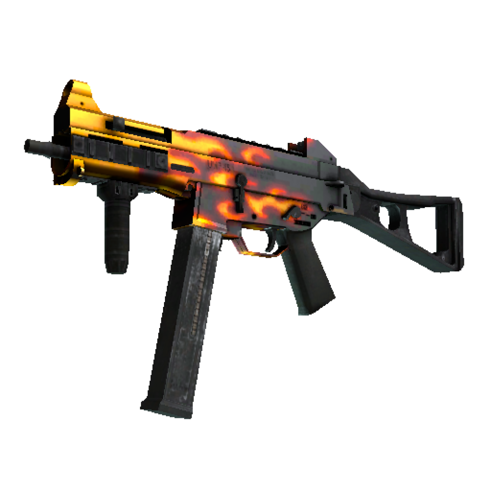 UMP-45 | Blaze (Minimal Wear)