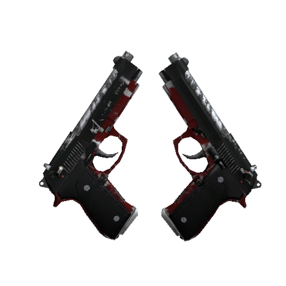 StatTrak™ Dual Berettas | Panther (Field-Tested)