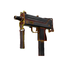 MAC-10 | Heat (Battle-Scarred)