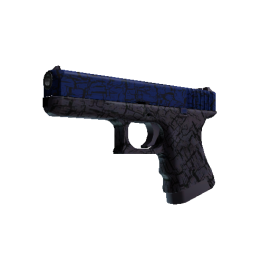 Stattrak ™ Glock-18 | Blue Fissure (Minimal Wear)