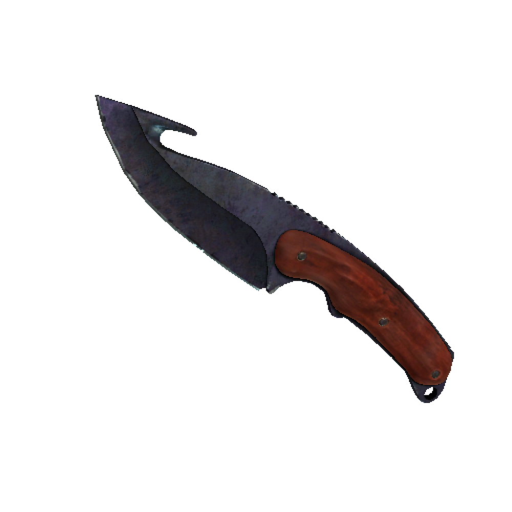 Gut Knife | Blue Steel (Battle Scarred)